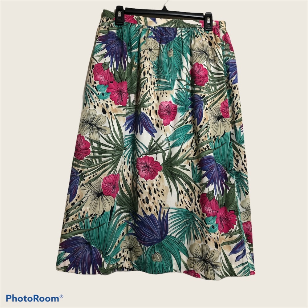Alfred Dunner Floral Skirt